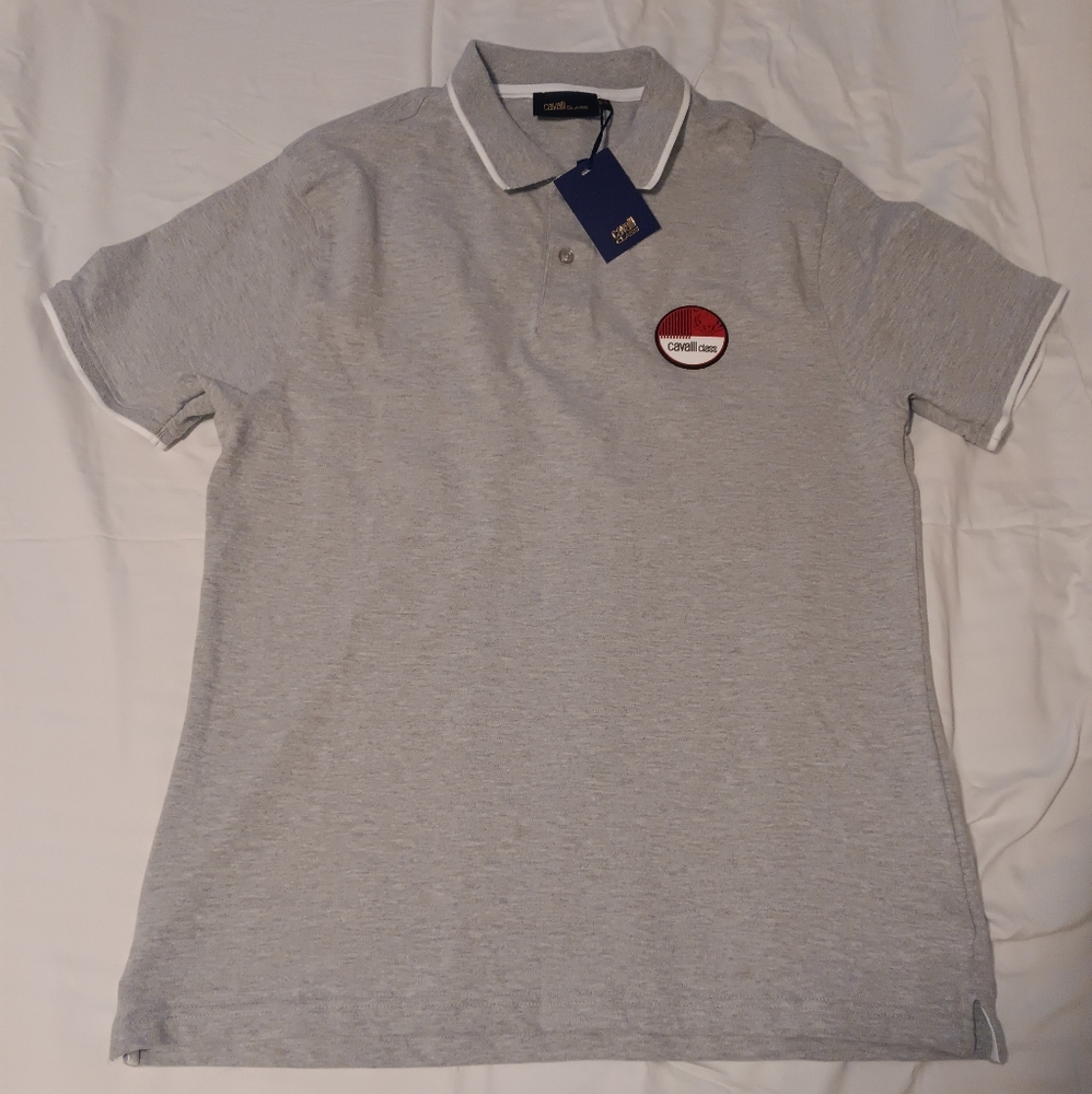 Cavalli Class Polo Shirt XL